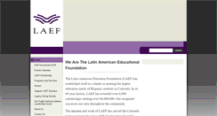 Desktop Screenshot of laef.org